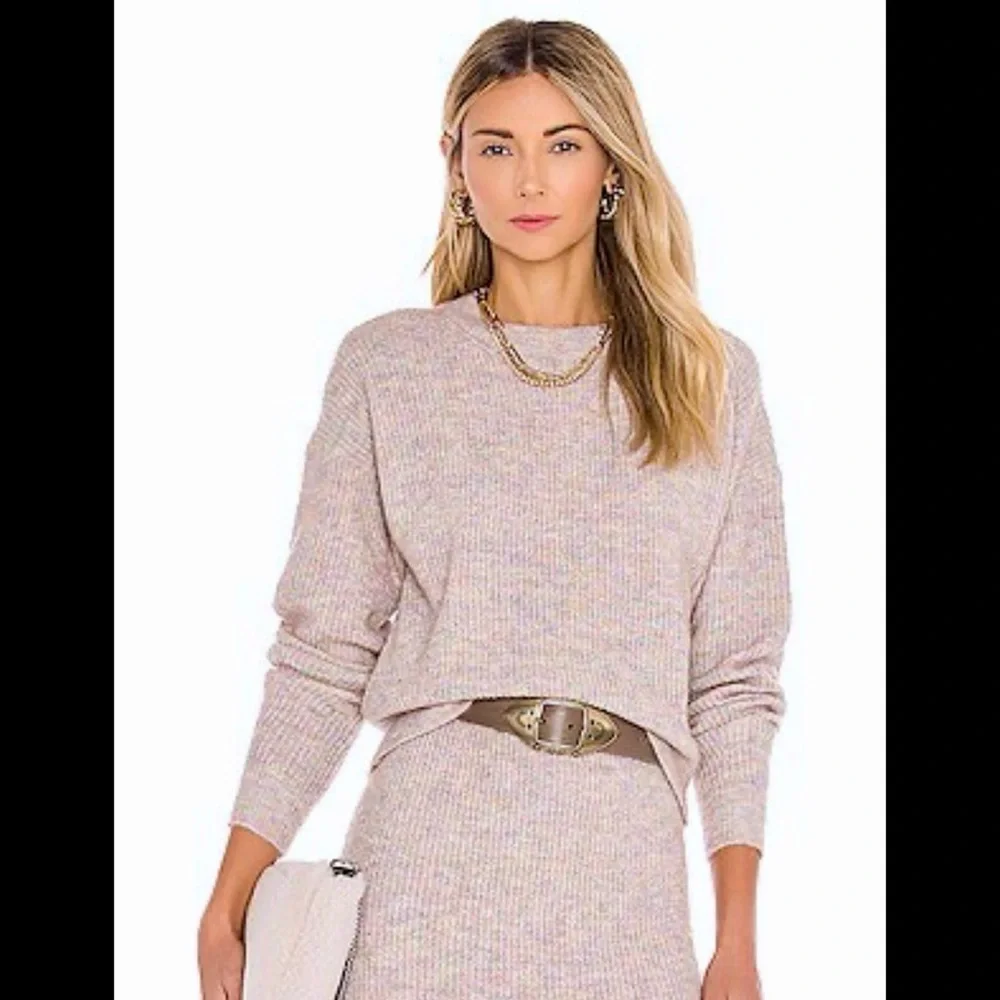 Heartloom Confetti Knit Jaden Skirt and Esther Sweater Set, Size M
